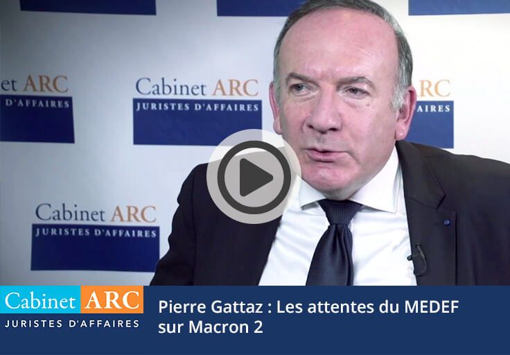 Pierre Gattaz sobre el proyecto de ley «Macron 2»
